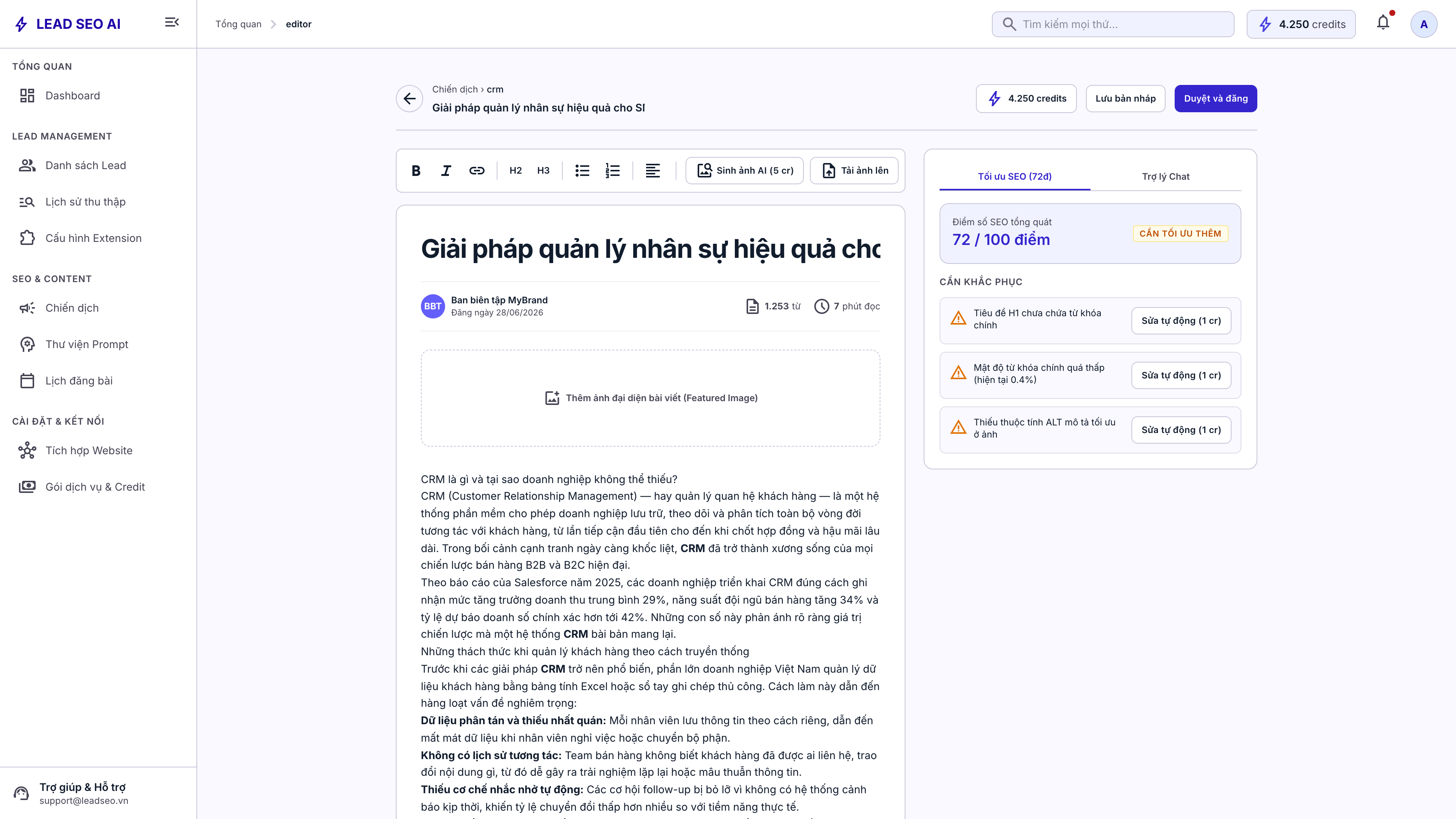 AI Editor: tăng tốc nhưng vẫn có kiểm duyệt