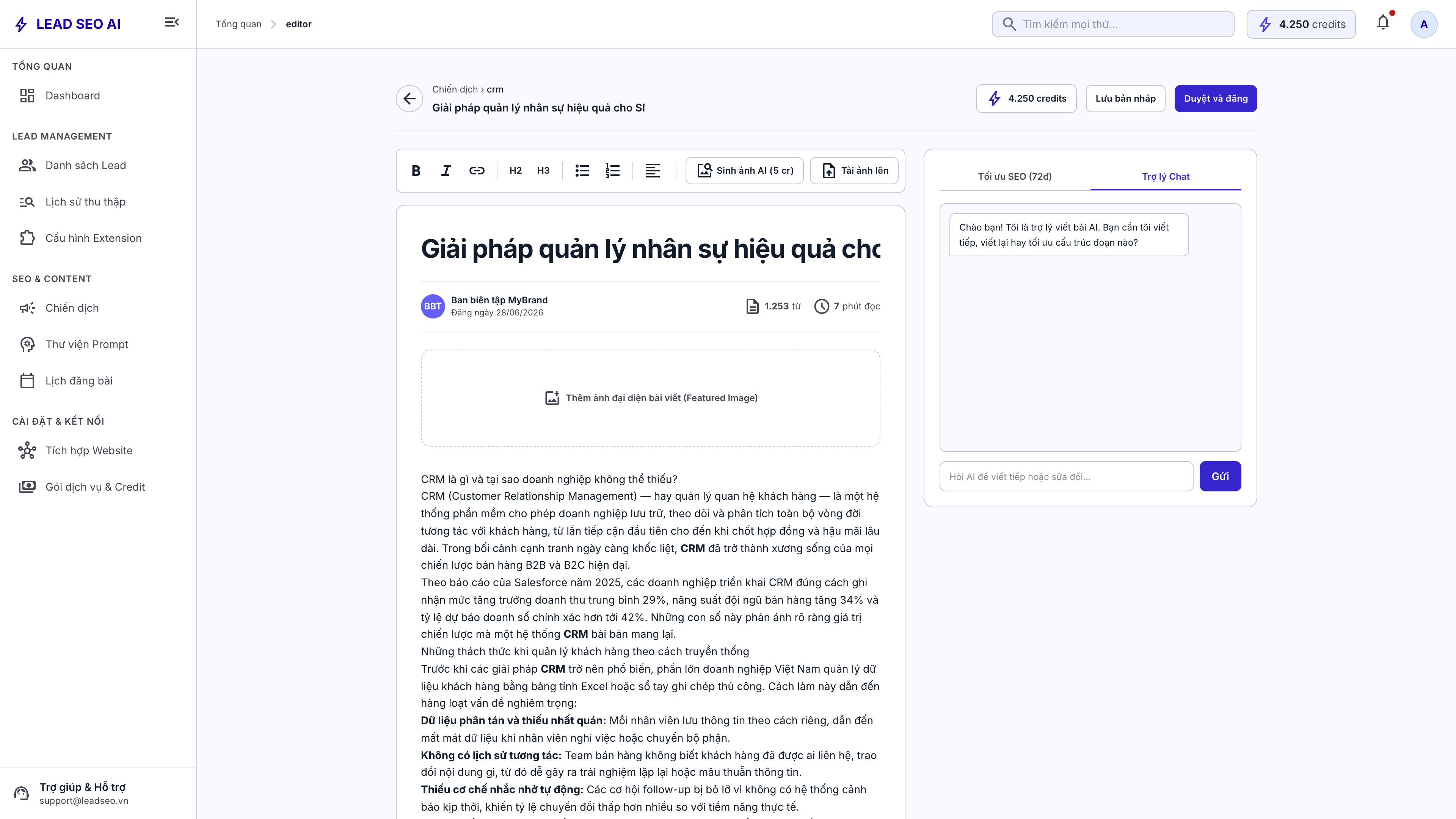 AI Editor: tăng tốc nhưng vẫn có kiểm duyệt