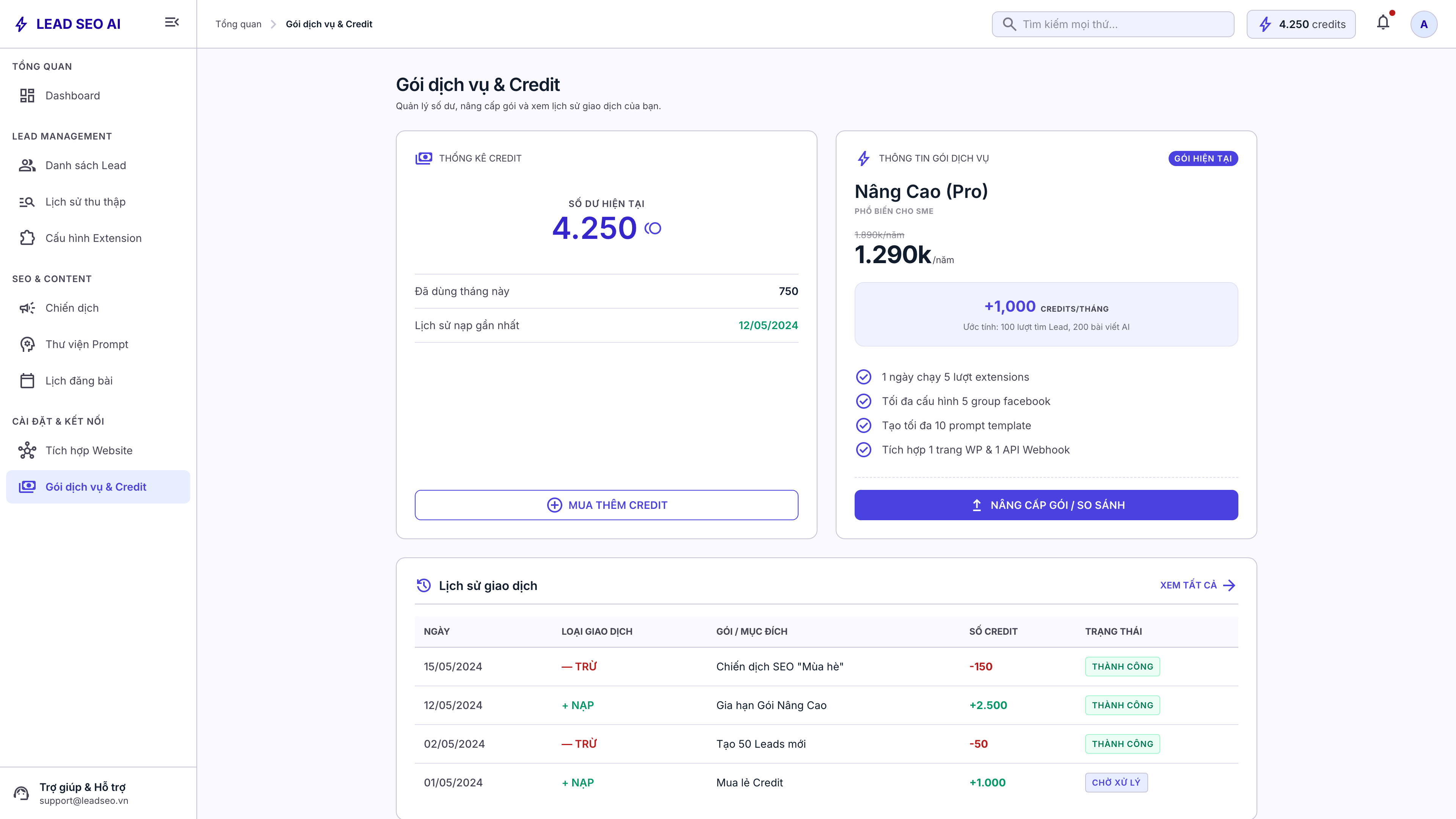 Credit minh bạch cho crawl và AI content